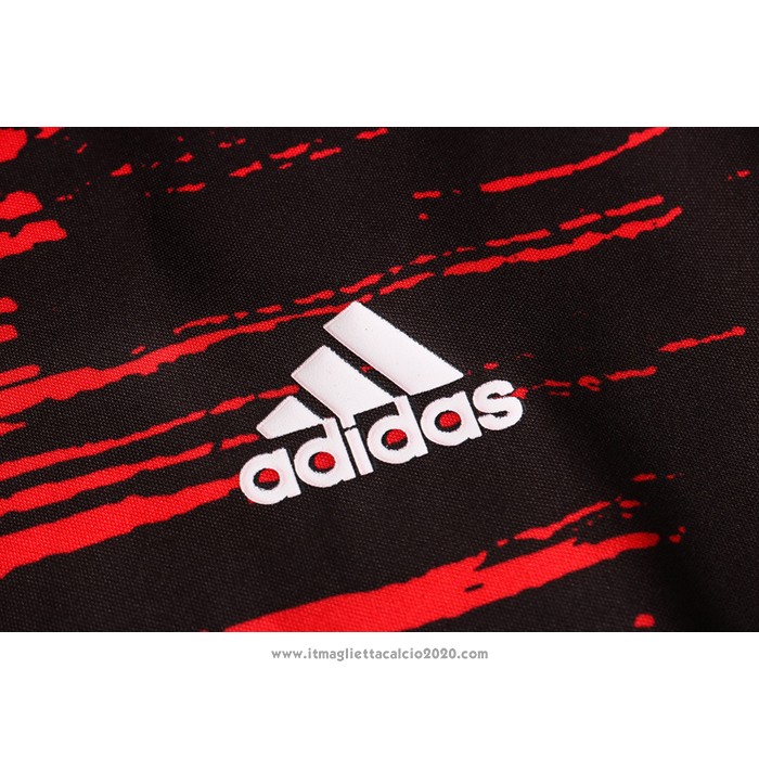 Tuta da Track Manchester United Manica Corta 2020 2021 Rosso